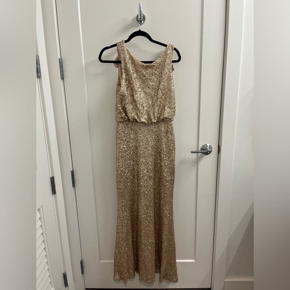 Sorella Vita Gold Sequin Dress